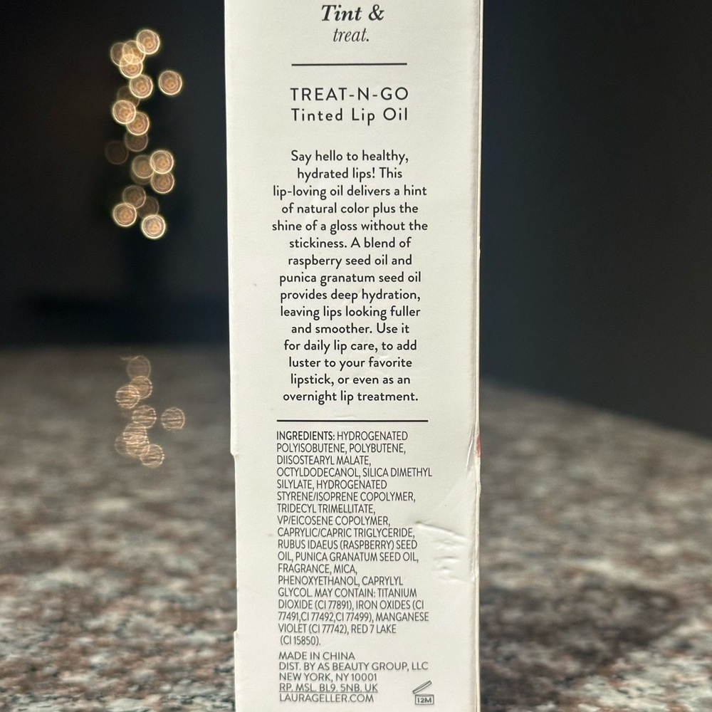 Laura Geller Treat-N-Go Tinted Lip Oil - FINISH LINE - Picture 2 of 4